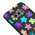 Samsung S10 E Colorful Flowers Telefon Kılıfı - Renkli Silikon - Siyah