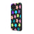 Samsung M33 Colorful Flowers Telefon Kılıfı - Renkli Silikon - Siyah