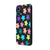 Xiaomi Redmi Note 12 Pro 5G Colorful Flowers Telefon Kılıfı - Renkli Silikon - Siyah