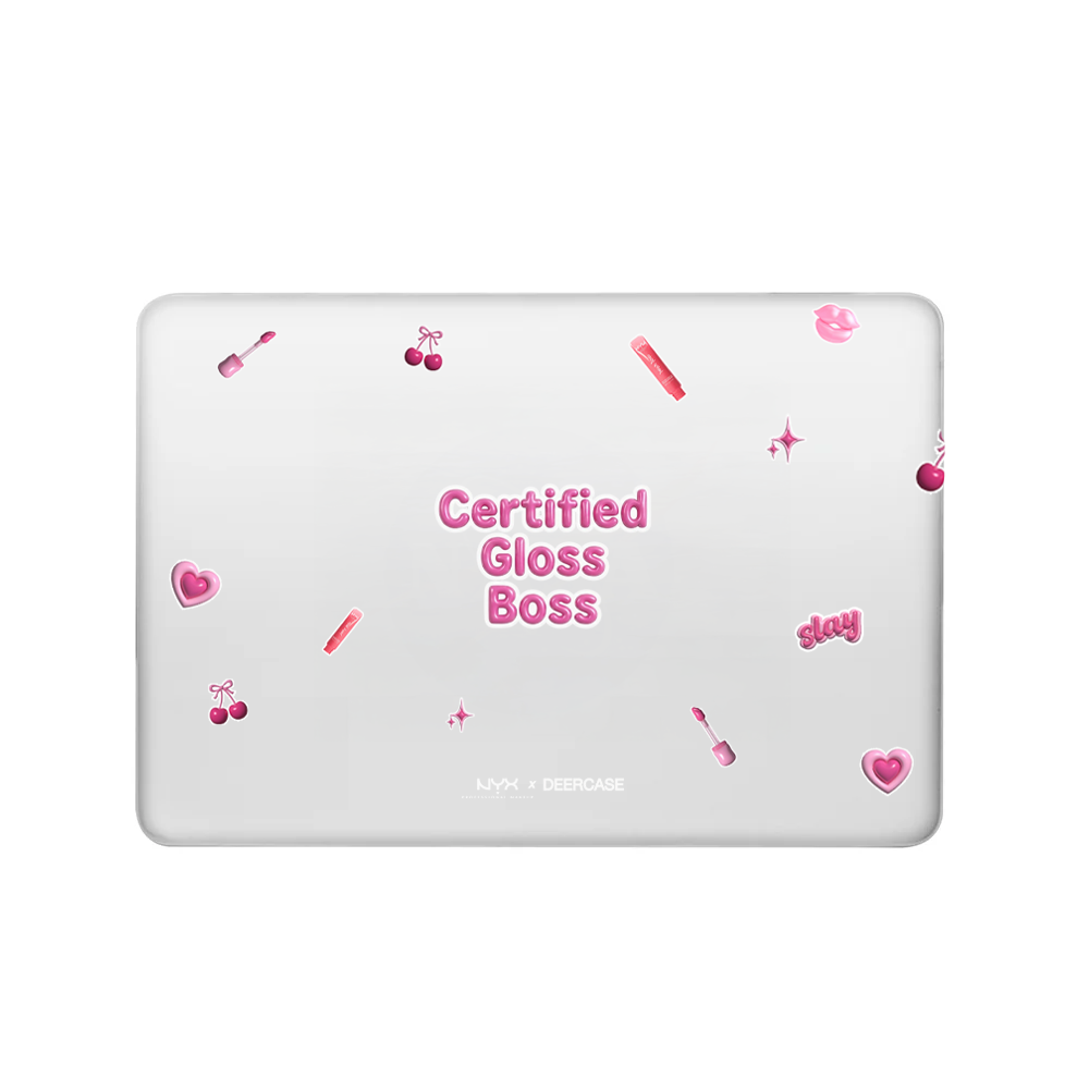 Macbook Air Sert Kapaklı Certified Desenli Kılıf