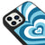 iPhone 14 Pro Max Heart In Blue Telefon Kılıfı - Glossy - Popsoketsiz