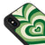 iPhone X Heart In Green Telefon Kılıfı - Glossy - Popsoketsiz