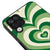 Samsung A12 Heart In Green Telefon Kılıfı - Glossy - Popsoketsiz