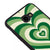Samsung J4 Plus Heart In Green Telefon Kılıfı - Glossy - Popsoketsiz