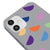 iPhone 12 Oliz Slice Telefon Kılıfı - Renkli Silikon - Gri