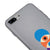 iPhone 7 Plus Oliz Eye Telefon Kılıfı - Renkli Silikon - Gri