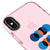 iPhone XS Oliz Circular Telefon Kılıfı - Artycase - Simli Pembe
