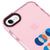 iPhone 6S Oliz Dairesel Telefon Kılıfı - Artycase - Simli Mor