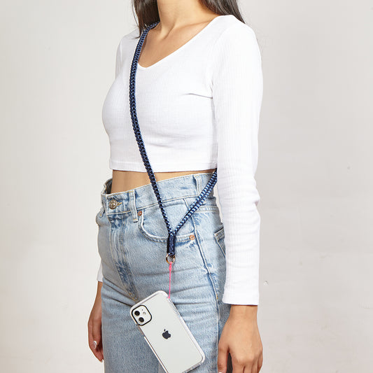 Telefon Boyun Askılığı Mavi