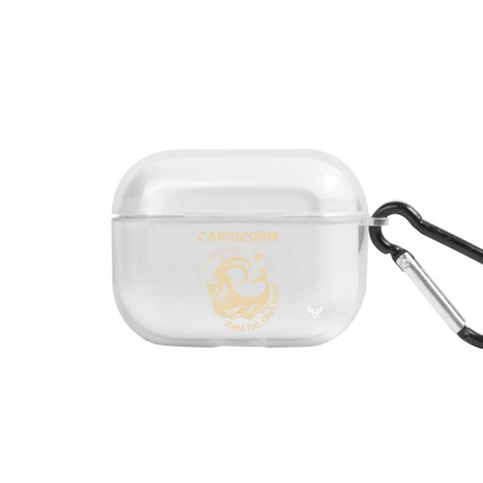 Apple AirPods Pro 2 Burçlar Capricorn Astrology Şeffaf Kılıf