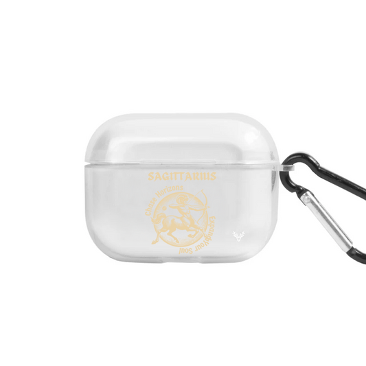 Apple AirPods Pro 2 Burçlar Sagittarius Astrology Şeffaf Kılıf