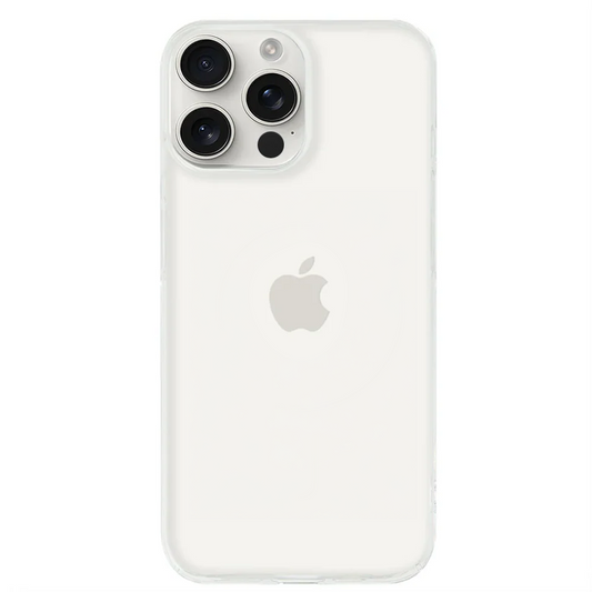 iPhone 15 Pro Max İnce Mika Şeffaf Premium Telefon Kılıfı