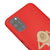 Oppo A52 Şeyma Poz Telefon Kılıfı - Renkli Silikon - Kırmızı