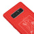 Samsung Note 8 Eskiz Telefon Kılıfı - Renkli Silikon - Kırmızı