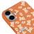 iPhone 16 Just Eat It Telefon Kılıfı - Renkli Silikon - Turuncu