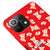 Xiaomi Mi 11 Lite Just Eat It Telefon Kılıfı - Renkli Silikon - Kırmızı