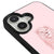 iPhone 16 Plus Pembe Aslan Telefon Kılıfı - Glossy - Popsoketsiz