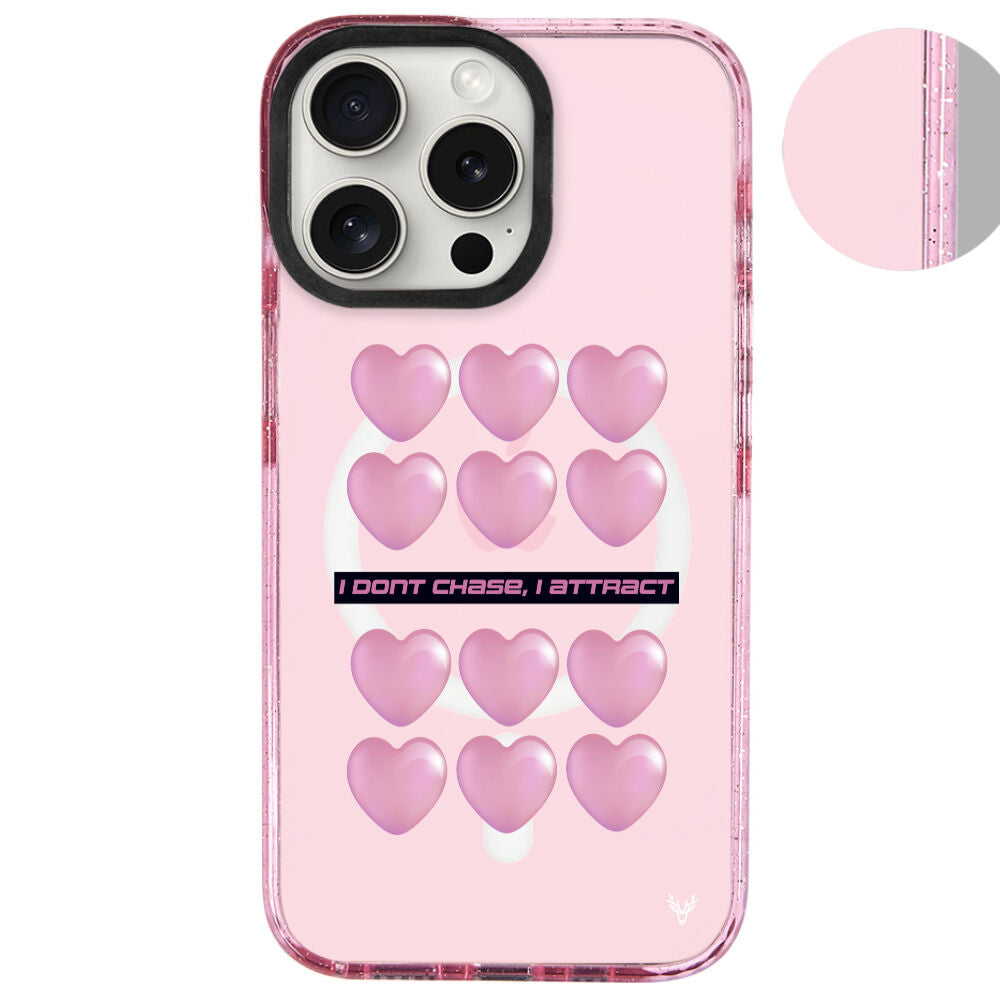 MagsafeliArtycaseSimliPembe
