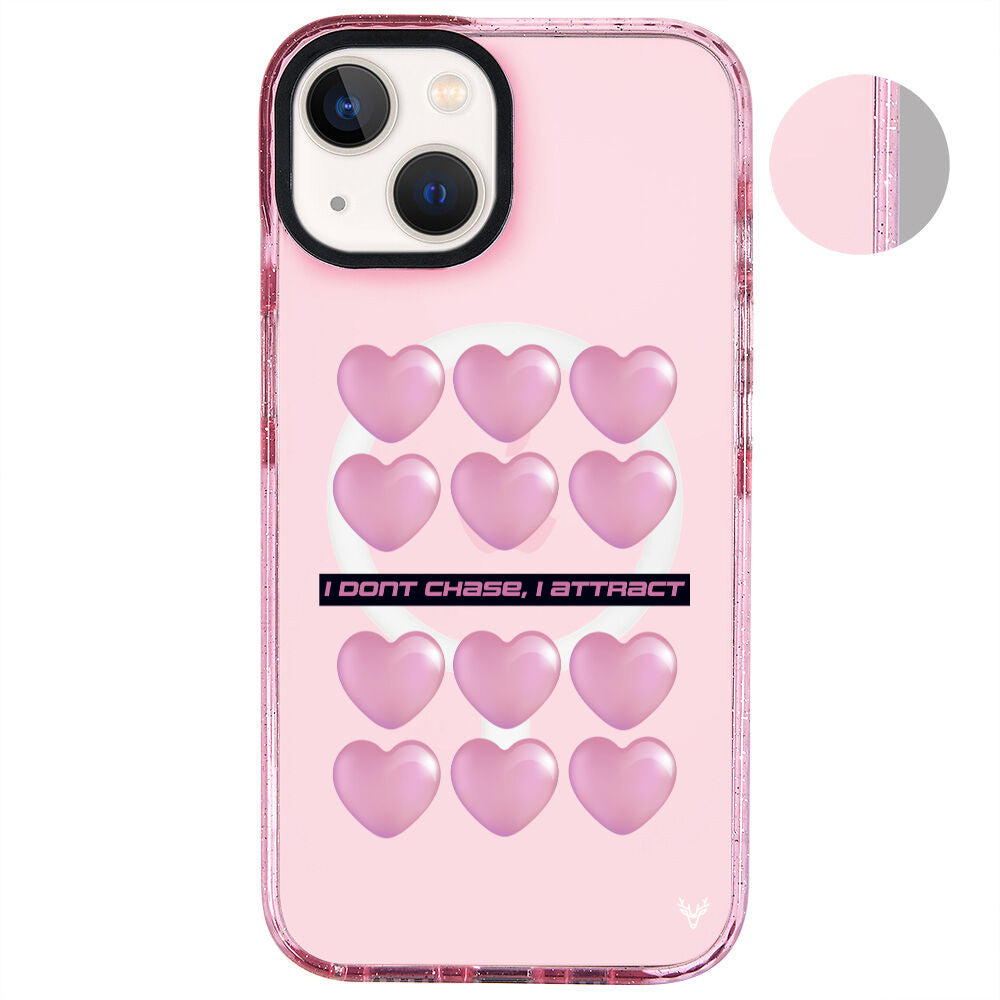 MagsafeliArtycaseSimliPembe