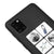 Samsung A31 Moon is Silver Telefon Kılıfı - Renkli Silikon - Siyah