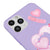 iPhone 11 Pro Baby Girl Telefon Kılıfı - Renkli Silikon - Lila