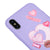 iPhone XS Baby Girl Telefon Kılıfı - Renkli Silikon - Lila
