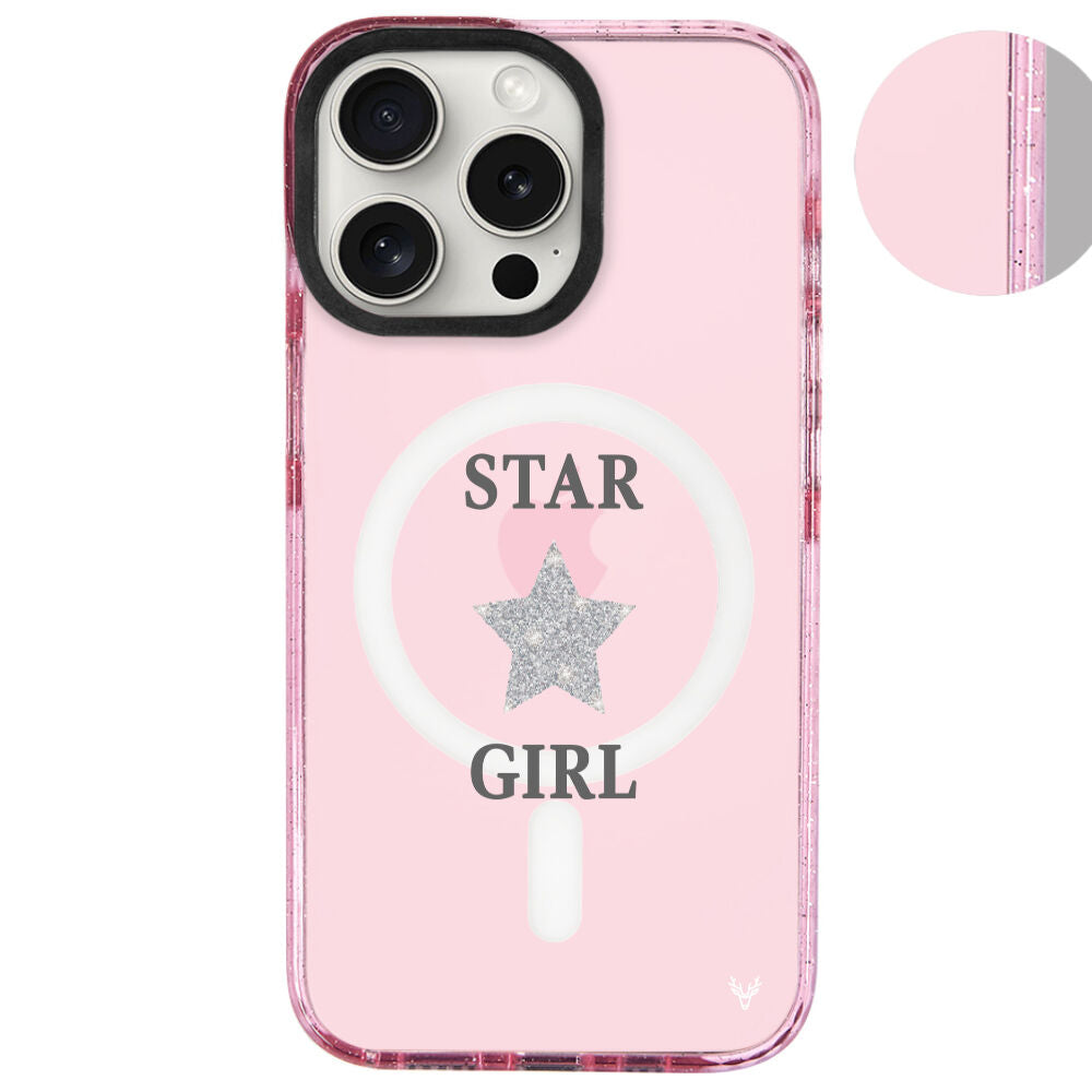 MagsafeliArtycaseSimliPembe