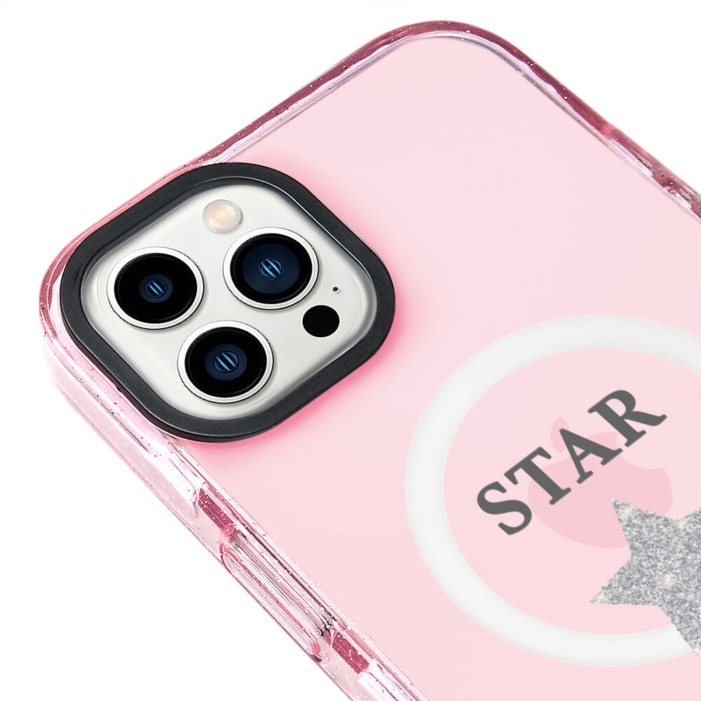 MagsafeliArtycaseSimliPembe