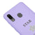Samsung A20 Star Girls Telefon Kılıfı - Renkli Silikon - Lila