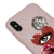 iPhone XS StarGirl Telefon Kılıfı - Renkli Silikon - Pudra