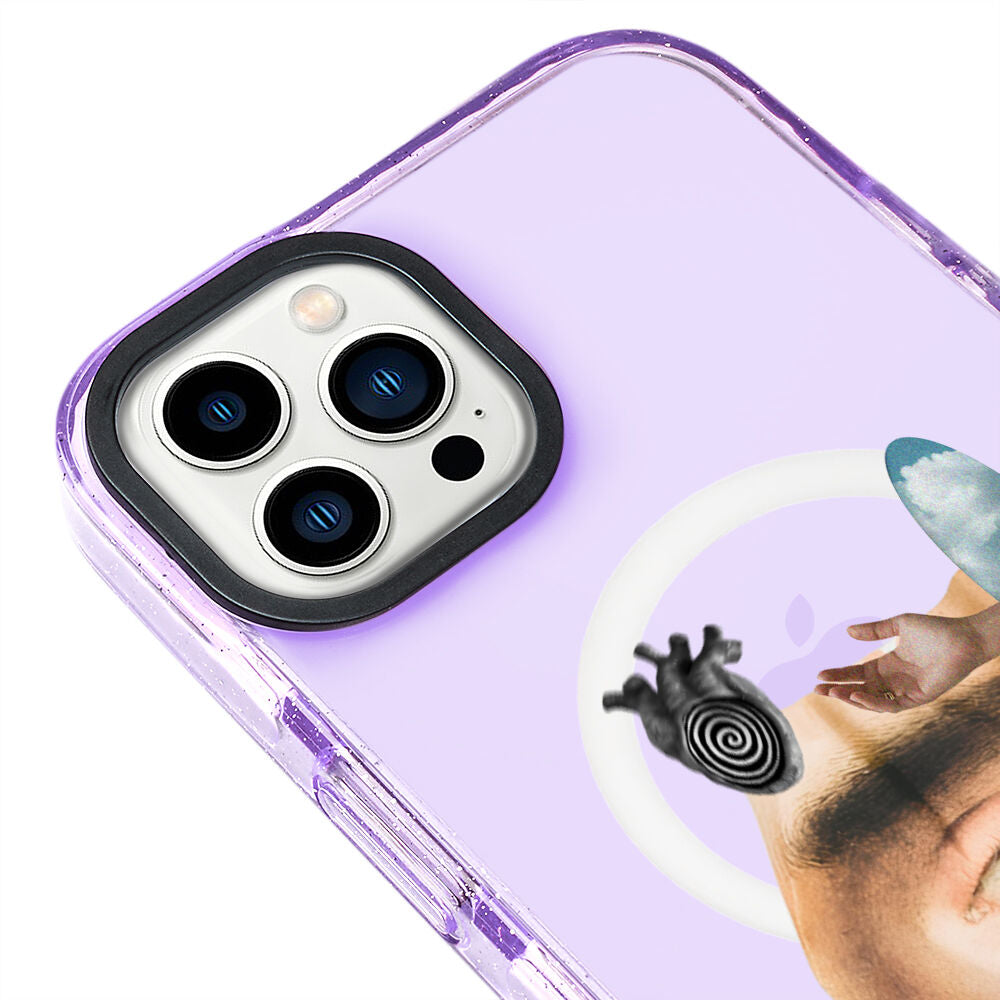 MagsafeliArtycaseSimliMor