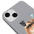 iPhone 15 Not Now Telefon Kılıfı - Renkli Silikon - Gri