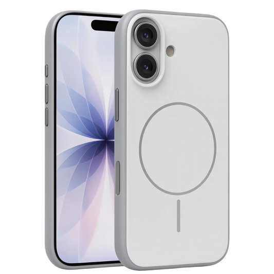 iPhone 16 Neva Magsafe Telefon Kılıfı Gri