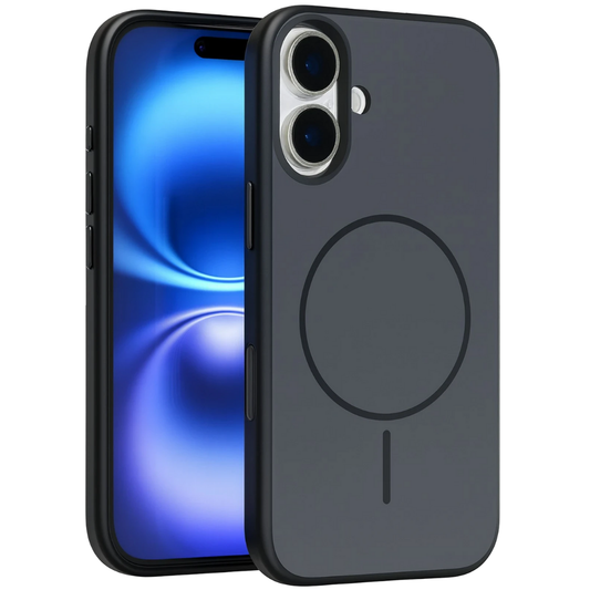 iPhone 16 Neva Magsafe Telefon Kılıfı Siyah