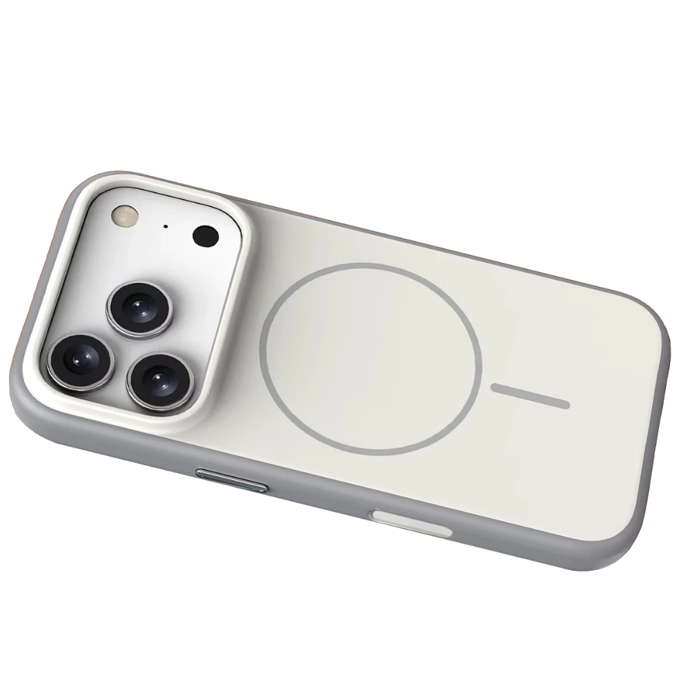 iPhone 17 Pro Max Neva Magsafe Telefon Kılıfı Gri