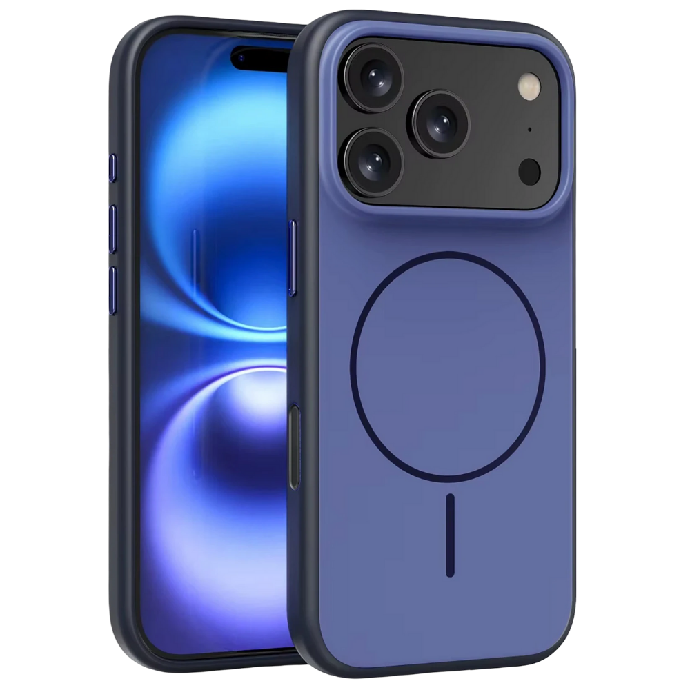 iPhone 17 Pro Max Neva Magsafe Telefon Kılıfı Lacivert