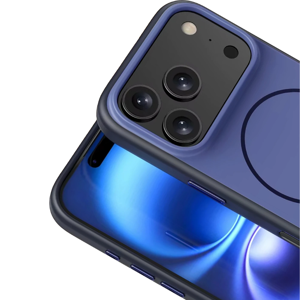 iPhone 17 Pro Max Neva Magsafe Telefon Kılıfı Lacivert