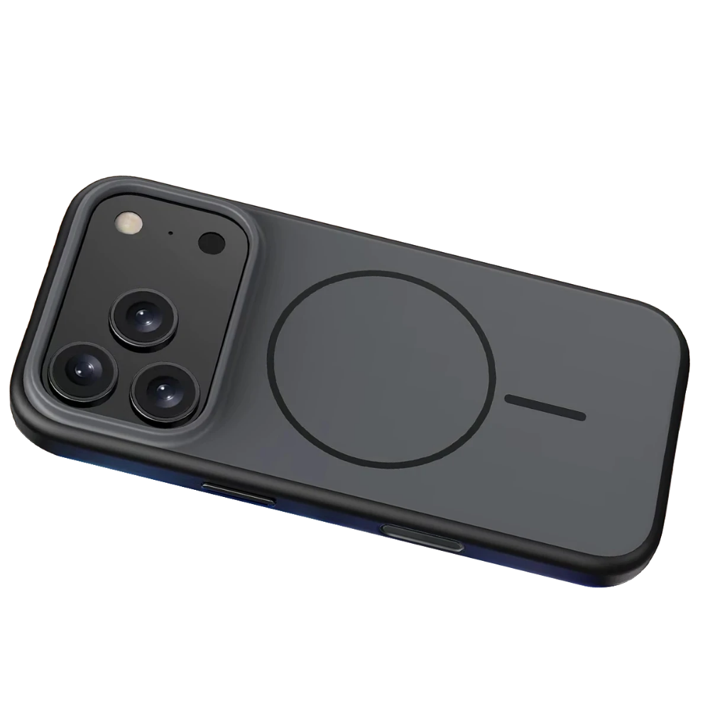 iPhone 17 Pro Max Neva Magsafe Telefon Kılıfı Siyah