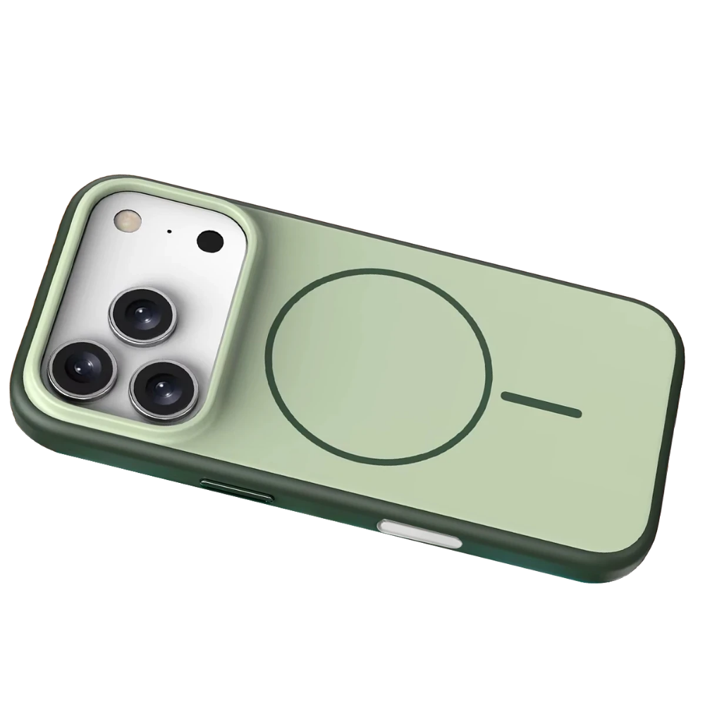 iPhone 17 Pro Max Neva Magsafe Telefon Kılıfı Yeşil