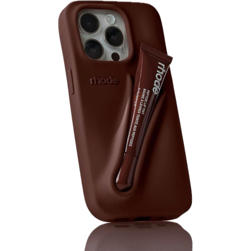 Rhode Lips Case Brown (Replika)