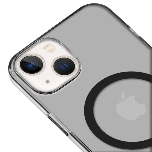 Apple iPhone 13 Renkli Mika Magsafe Siyah