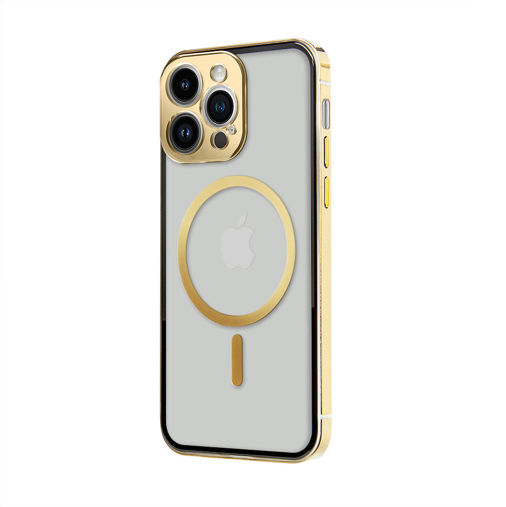 Apple iPhone 14 Pro Max Kasalı Magsafe Gold