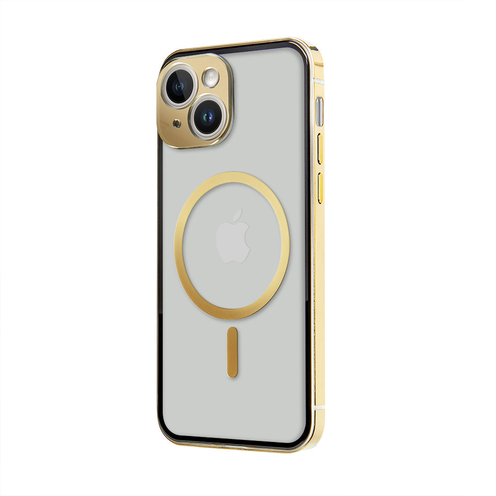 Apple iPhone 14 Plus Kasalı Magsafe Gold