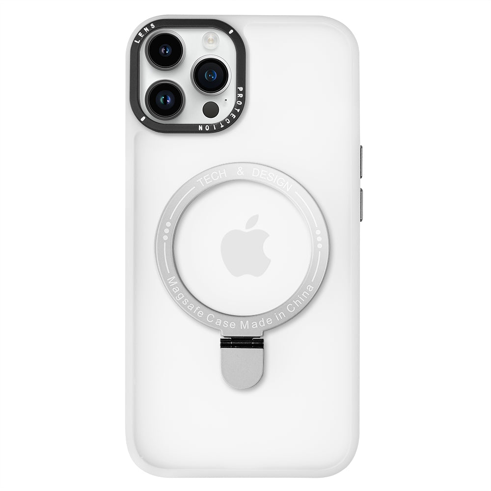 Apple iPhone 12 Pro Max Magnet Standlı Magsafe Gri