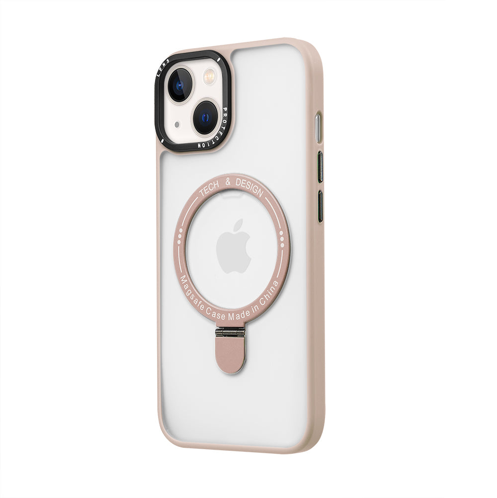 Apple iPhone 14 Plus Magnet Standlı Magsafe Pembe