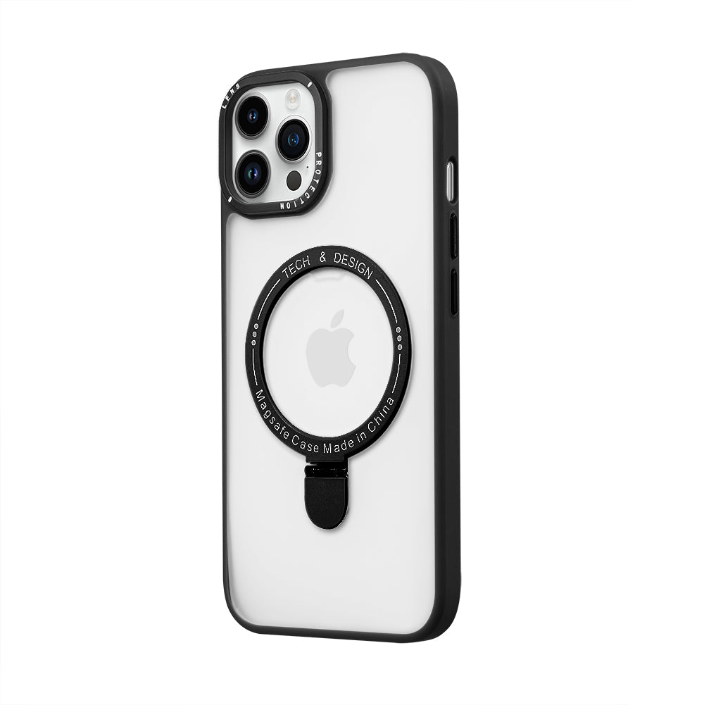 Apple iPhone 12 Pro Max Magnet Standlı Magsafe Siyah