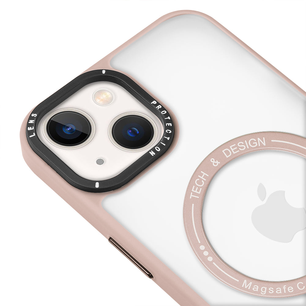 Apple iPhone 14 Plus Magnet Standlı Magsafe Pembe