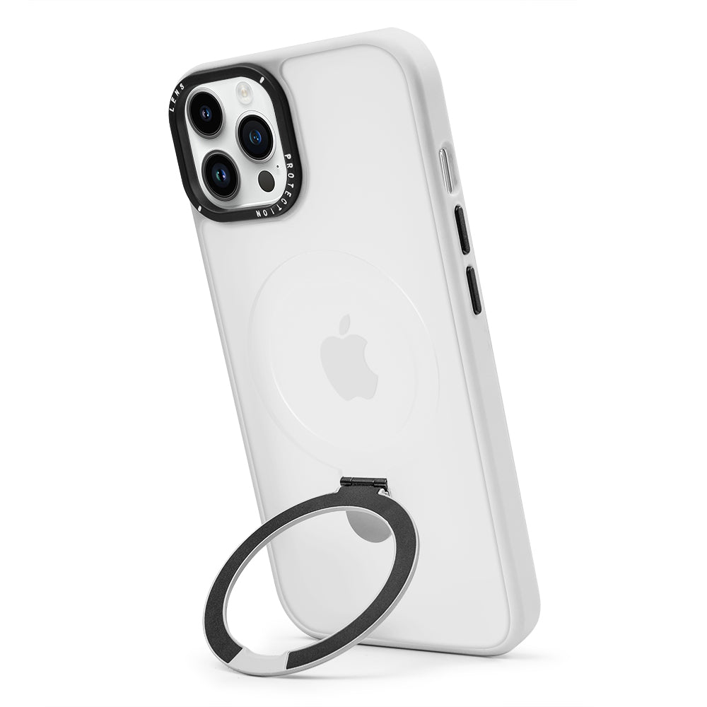 Apple iPhone 15 Pro Max Magnet Standlı Magsafe Gri