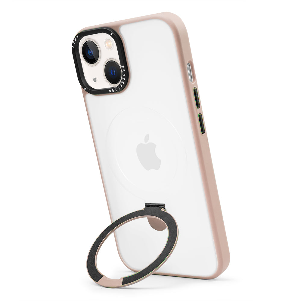 Apple iPhone 14 Plus Magnet Standlı Magsafe Pembe