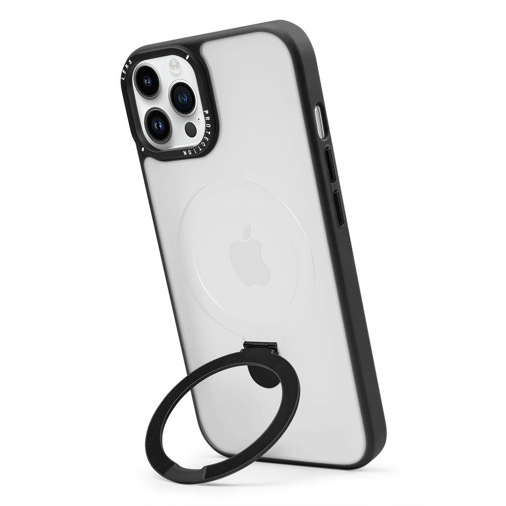 Apple iPhone 12 Pro Max Magnet Standlı Magsafe Siyah